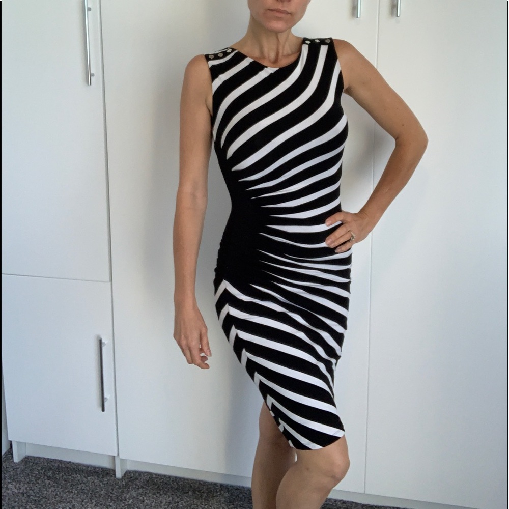 WHBM striped dress